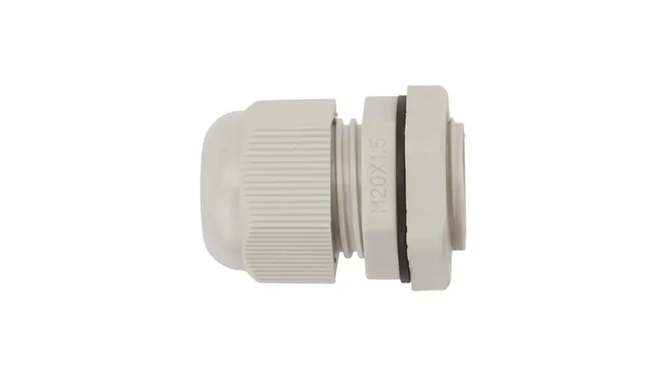 ⁨Dławnica kablowa poliamidowa M20 IP68 DP-EN 20 HM szara E03DK-01040100301⁩ w sklepie Wasserman.eu