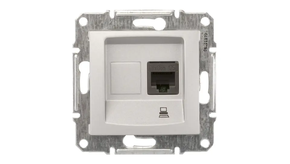 ⁨Sedna Computer socket RJ45 cat5e UTP aluminum SDN4300160⁩ at Wasserman.eu