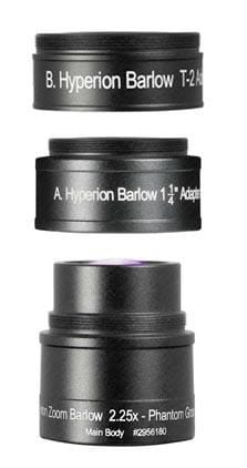 ⁨Barlow lens Baader Hyperion Zoom 2.25x 1.25"⁩ at Wasserman.eu