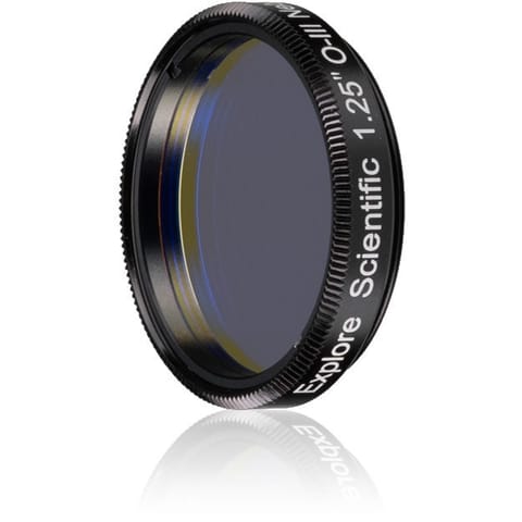 ⁨Explore Scientific O-III Filter 6.5nm 1.25"⁩ at Wasserman.eu