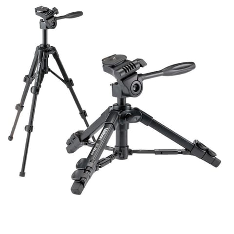 ⁨Velbon E61PVE301741 tripod Digital/film cameras 3 leg(s) Black⁩ at Wasserman.eu