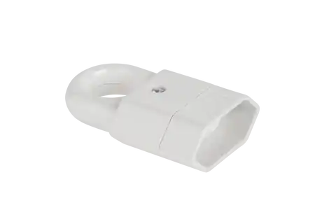 ⁨URZ3015 Flat socket with handle white GP2C⁩ at Wasserman.eu