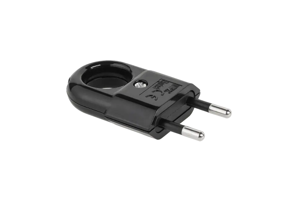 ⁨URZ3014 Flat plug with handle black WTP2C-2⁩ at Wasserman.eu