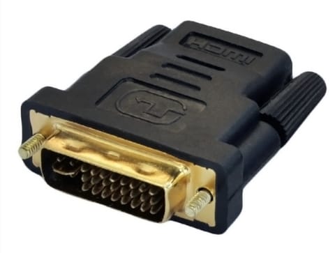 ⁨Adapter AKYGA DVI 24+5-pin - HDMI DVI 24+5-pin - HDMI AK-AD-03⁩ at Wasserman.eu