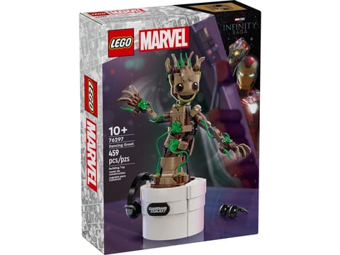 ⁨LEGO Super Heroes 76297 Tańczący Groot⁩ at Wasserman.eu