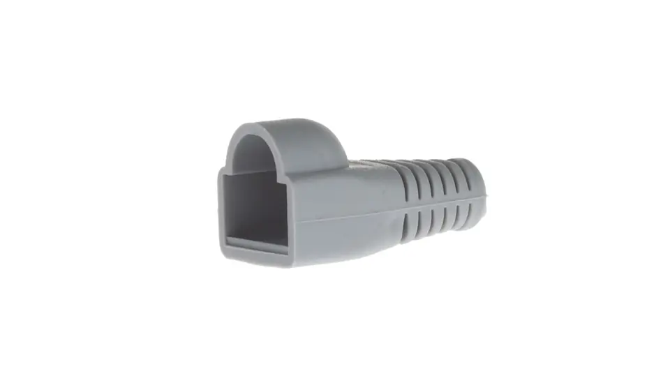 ⁨Osłona wtyku szary RJ45 X-ML-SR-V11-GY /100szt./⁩ w sklepie Wasserman.eu