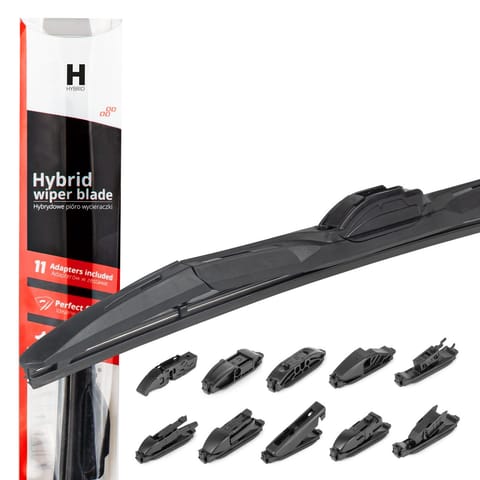 ⁨Hybrid multiconnect car wiper 15" (380mm) 11 adapters⁩ at Wasserman.eu