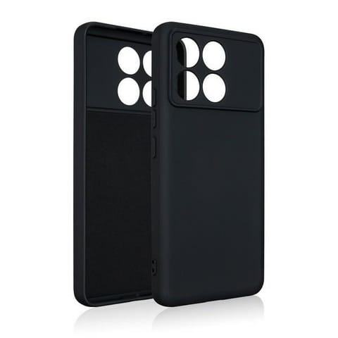 ⁨Beline Etui Silicone Xiaomi Poco F6 Proczarny/black⁩ w sklepie Wasserman.eu