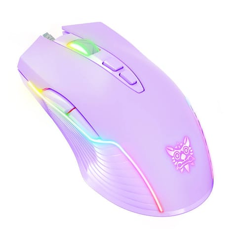 ⁨Mysz do gier ONIKUMA RGB CW905 Fioletowa⁩ w sklepie Wasserman.eu