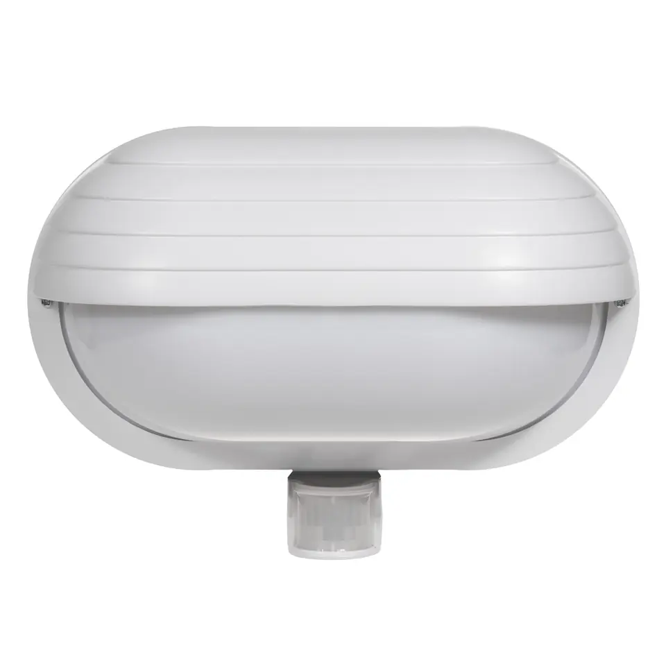 ⁨Maclean wall luminaire, with PIR sensor, max. 60W, 180°, MCE33 watts⁩ at Wasserman.eu