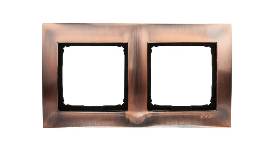 ⁨Simon 54 Premium Double frame metal rustic copper DR2/36⁩ at Wasserman.eu