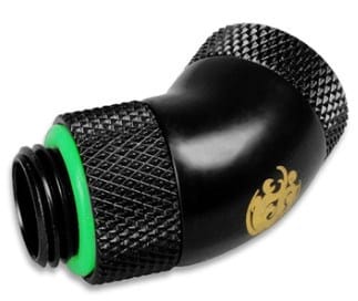 ⁨Bitspower G1/4" Złącze do kranu Czarny⁩ w sklepie Wasserman.eu