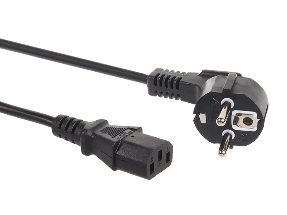 ⁨MCTV-692 39908 Kabel zasilający 3pin 3m wtyk EU⁩ w sklepie Wasserman.eu