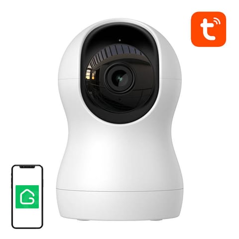 ⁨Obrotowa kamera wewnętrzna WiFi Gosund IPC2 3MP Tuya⁩ w sklepie Wasserman.eu