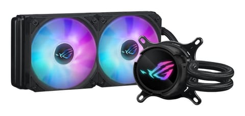 ⁨ASUS ROG STRIX LC III 240 ARGB cooling system⁩ at Wasserman.eu