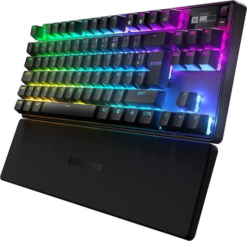 ⁨Steelseries Apex Pro TKL keyboard Gaming USB + RF Wireless + Bluetooth QWERTZ German Black⁩ at Wasserman.eu