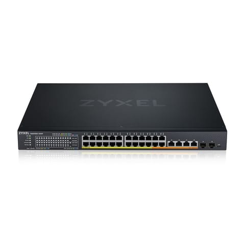 ⁨Switch Zyxel XMG1930-30HP 30p PoE (PoE+: 20;PoE++: 8) 700W Managed Multigigabit/10G⁩ w sklepie Wasserman.eu