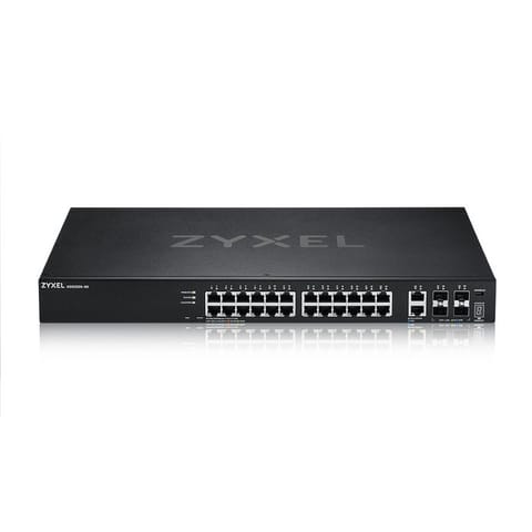 ⁨Zyxel XGS2220-30 Managed L3 Gigabit Ethernet (10/100/1000) Black⁩ at Wasserman.eu