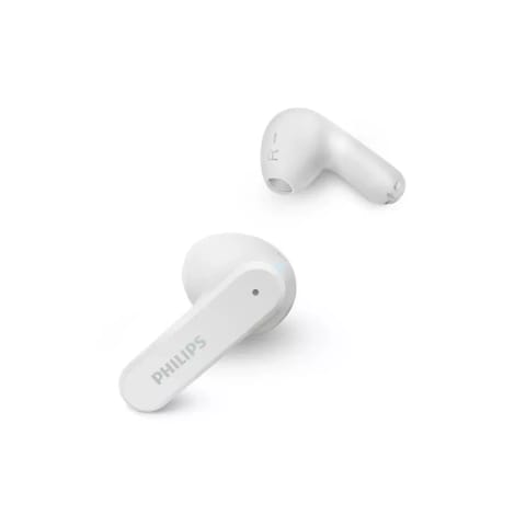 ⁨Słuchawki Philips douszne TWS bezprzewodowe Bluetooth True Wireless białe phil-tat2139wt/00⁩ w sklepie Wasserman.eu