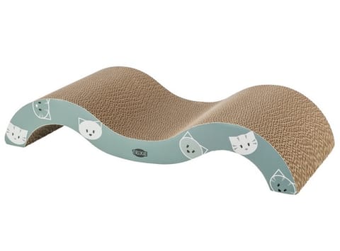 ⁨TRIXIE Scratching post- wave Mimi 50x9x23 cm, turquoise [TX-48001]⁩ at Wasserman.eu