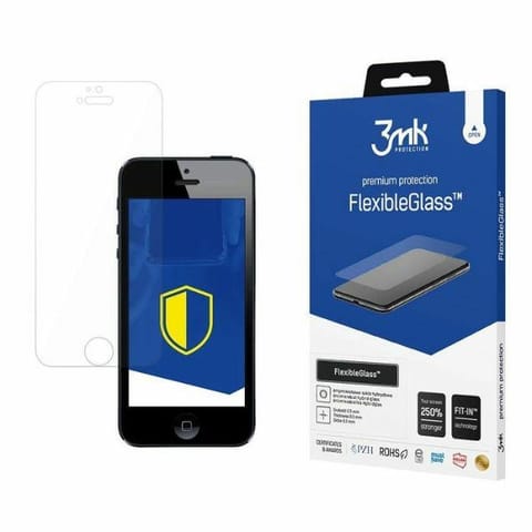 ⁨3MK FlexibleGlass iPhone 5/5S/SE SzkłoHybrydowe⁩ w sklepie Wasserman.eu