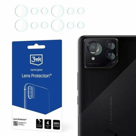⁨3MK Lens Protect Asus ROG Phone 8/8 ProOchrona na obiektyw aparatu 4szt⁩ w sklepie Wasserman.eu