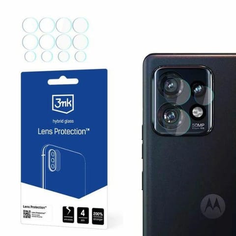 ⁨3MK Lens Protect Motorola Edge 50 Pro Ochrona na obiektyw aparatu 4szt⁩ w sklepie Wasserman.eu