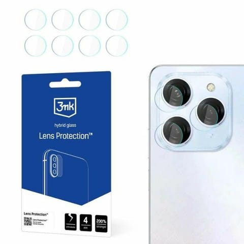⁨3MK Lens Protect Tecno Spark 20 ProOchrona na obiektyw aparatu 4szt⁩ w sklepie Wasserman.eu