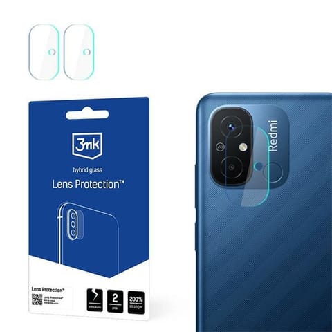 ⁨3MK Lens Protect Xiaomi Redmi 12COchrona na obiektyw aparatu 4szt⁩ w sklepie Wasserman.eu