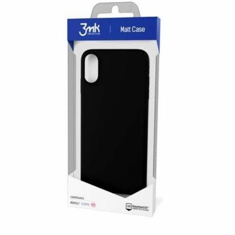 ⁨3MK Matt Case Oppo Reno 12 Pro czarny/ black⁩ w sklepie Wasserman.eu