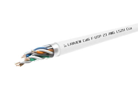 ⁨Lanview Cat6 F-UTP Network Cable⁩ w sklepie Wasserman.eu