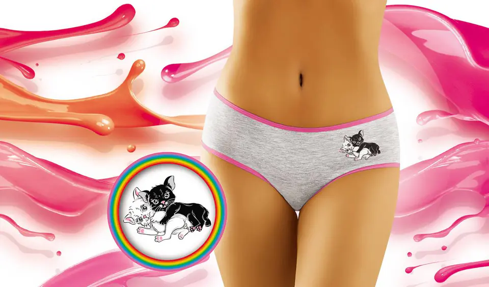 ⁨Briefs Kittens 2502 Melange (Size L)⁩ at Wasserman.eu