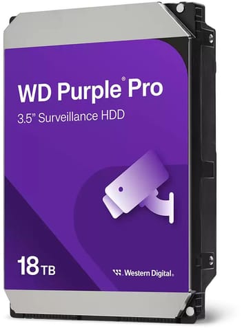 ⁨DYSK WD PURPLE 18TB PRO WD181PURP⁩ w sklepie Wasserman.eu