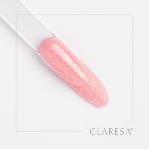 CLARESA N Żel budujący do paznokci Soft&Easy Builder Glimmer Pink 90g w sklepie Wasserman.eu