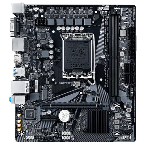 ⁨Gigabyte | H610M S2H V2 1.0 | Processor family Intel | Processor socket LGA1700 | DDR5 DIMM | Supported hard disk drive interfaces M.2, SATA | Number of SATA connectors 4⁩ at Wasserman.eu