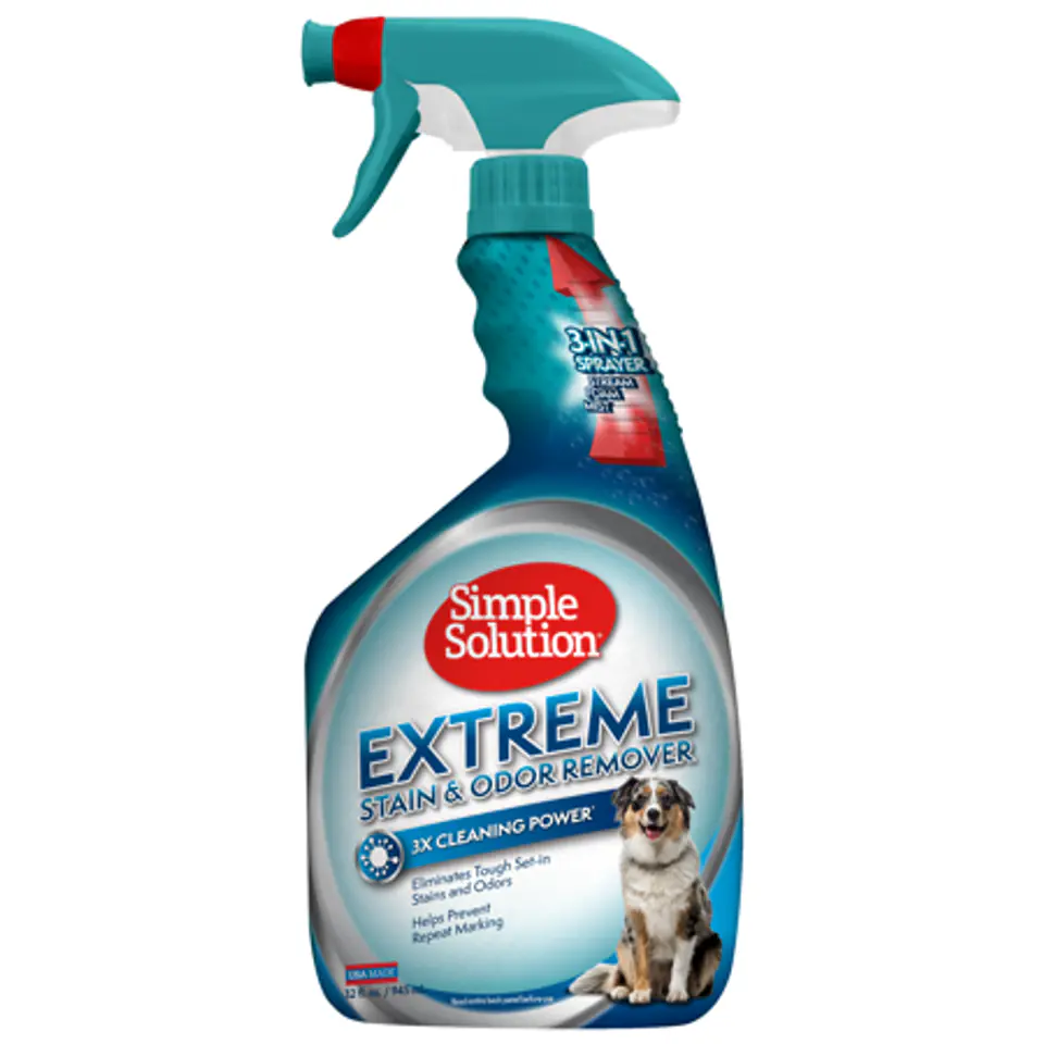 ⁨SIMPLE SOLUTION EXTREME STAIN & ODOUR REMOVER [10137] 945ml⁩ w sklepie Wasserman.eu