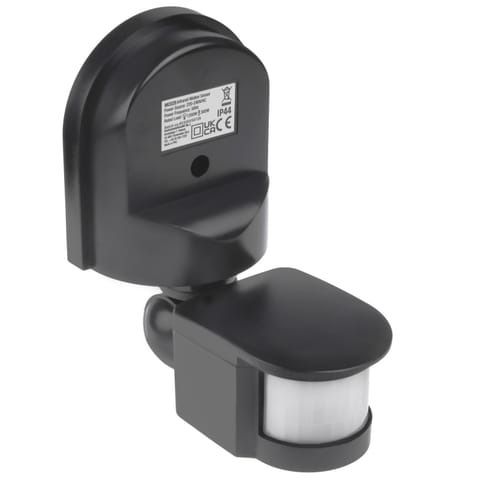 ⁨Maclean MCE25 GR Wall-Mounted 180° Motion & Dusk Sensor, 1200W Max, Grey⁩ at Wasserman.eu