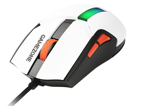 ⁨Mysz TRACER GAMEZONE COOL White  RGB⁩ w sklepie Wasserman.eu