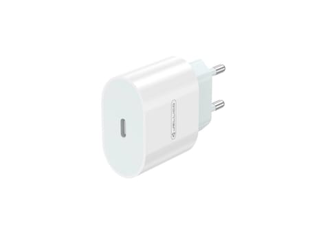 ⁨Ładowarka Sieciowa 20W PD USB-C Jellico AK200 białe⁩ w sklepie Wasserman.eu