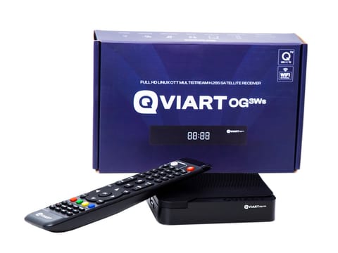 ⁨Tuner IPTV Qviart OG3Ws SAT DVB-S2 Linux OTT⁩ w sklepie Wasserman.eu