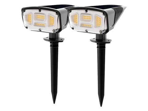 ⁨Lampa solarna LED wbijany reflektor SL-26 2szt.⁩ w sklepie Wasserman.eu