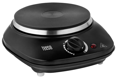 ⁨Electric portable single black 1000W (1LL)⁩ at Wasserman.eu
