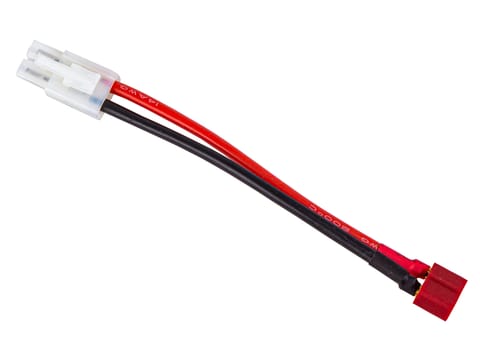 ⁨Adapter Deans socket - Tamiya plug - cable 10cm - MSP⁩ at Wasserman.eu