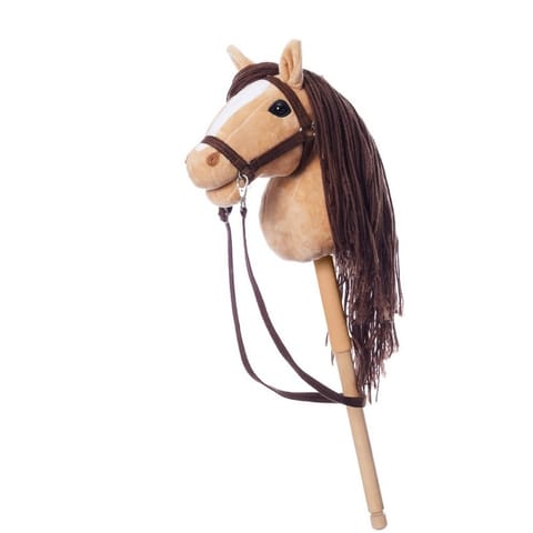 ⁨Koń na kiju Hobby Horse HOPPIHORSE A4 beżowy⁩ w sklepie Wasserman.eu