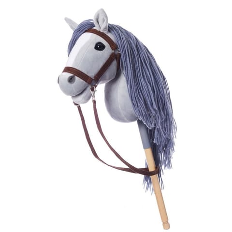 ⁨Koń na kiju Hobby Horse HOPPIHORSE A3 szary⁩ w sklepie Wasserman.eu