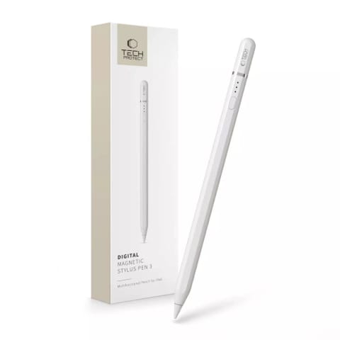 ⁨Rysik Digital Magnetic Stylus Pen ”3” do Ipad White⁩ w sklepie Wasserman.eu