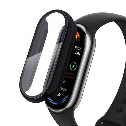 ⁨Etui XIAOMI SMART BAND 9 / 9 NFC Tech-Protect Defense360 czarne⁩ w sklepie Wasserman.eu