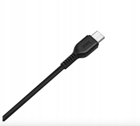 ⁨Kabel 3.1A 1m USB - USB-C Hoco X20 czarny⁩ w sklepie Wasserman.eu