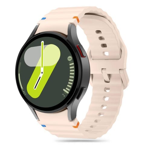 ⁨Pasek do SAMSUNG GALAXY WATCH 4 / 5 / 5 PRO / 6 / 7 / FE Tech-Protect Silicone Sport różowe⁩ w sklepie Wasserman.eu