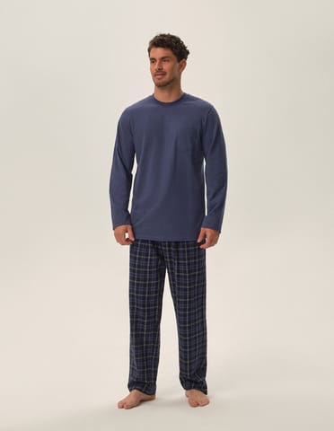 ⁨PIŻAMA HENDERSON 41913 HERB 95X (kolor navy, rozmiar L)⁩ w sklepie Wasserman.eu